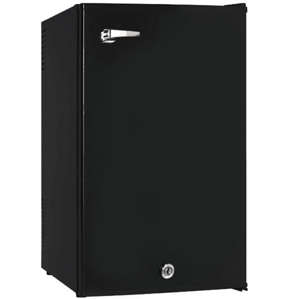 70 Liter A Hotelkühlschrank Minibar Minikühlschrank geräuscharm mit Retro-Griff