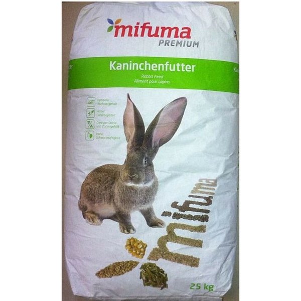 25 KG Mifuma Kräuter, Kaninchen- und Hasenfutter