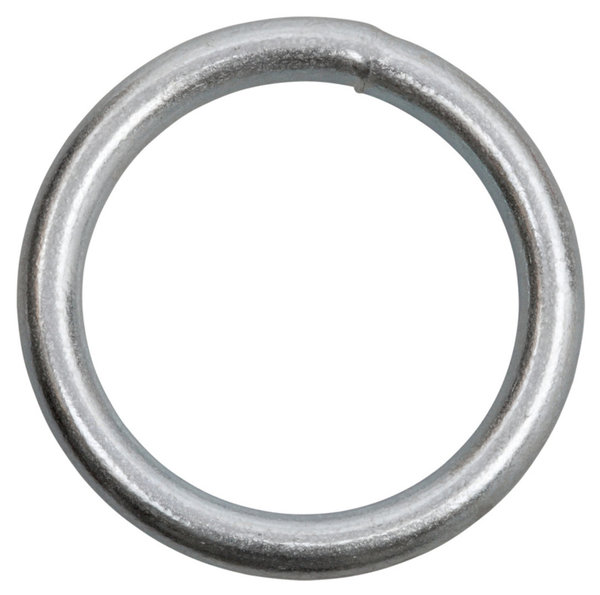 100 Stück runde Ringe, geschweißt, verzinkt - 4 x 25 mm